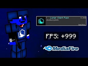 Lunar Client Texture Pack for mcpe 1.21+ 🔥 | Optimizing FPS ✅