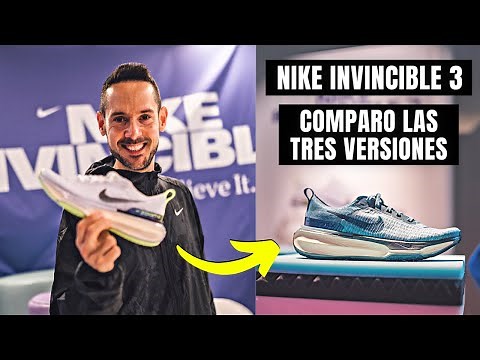 ❌ NIKE INVINCIBLE 3 // Comparo las TRES VERSIONES 😲