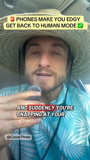 📱 YOUR PHONE IS MAKING YOU EDGY - HERE’S HOW TO GET BACK TO HUMAN: Digital overstimulation keeps your nervous system revved up 🔥 Phone use floods brain with stress hormones and keeps you in fight-or-flight ⚡ Blue light and rapid processing prevent nervous system from settling 👧🏼 Kids need calm, present you - not digitally overstimulated you 🧘‍♀️ Touch your heart, breathe, and transition back to human mode 🌟 Support your nervous system regulation and stress management with omega-3s, alpha-G