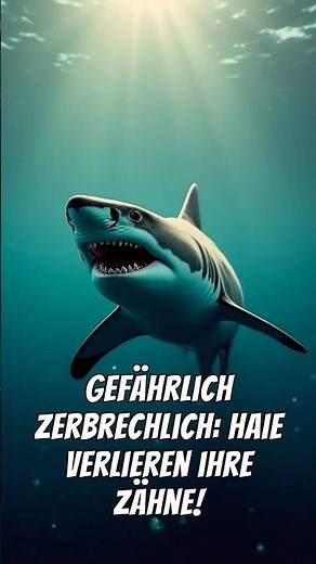Gefährlich zerbrechlich 🦈 | Warum Haie im sauren Ozean ihre Zähne verlieren!