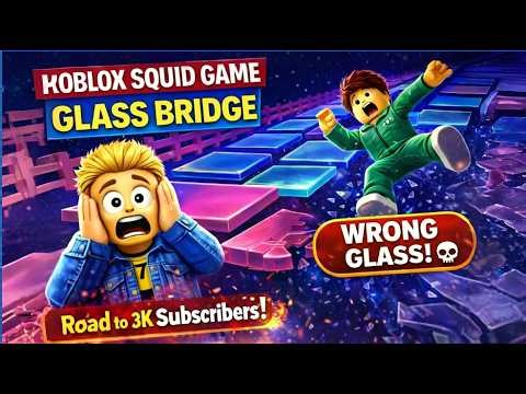 Risked Everything on the WRONG Glass 😭 (Roblox Squid Game) GO FOR 3K