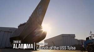 Amazing! See how Austal USA gets this massive ship, built in Mobile, into water. | This is Alabama