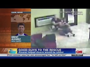 MMA fighters stop attempted robbery