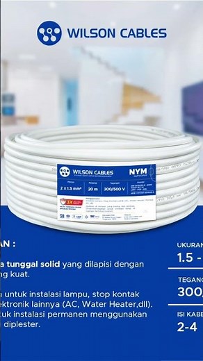 kabel nym 20 meter 2x1,5