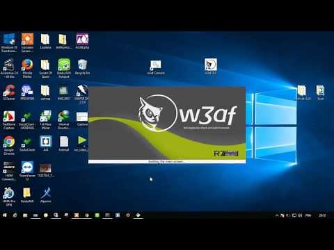 شرح طريقة تثبيت اداة W3af على ويندوز مع شرح بعض خصائصها