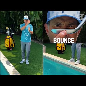 4.3K views · 70 reactions | Make a splash, don’t dig. Coach Claude Harmon III goes' poolside for this unique lesson on how to properly hit a sand shot. | Cobra Golf | Facebook
