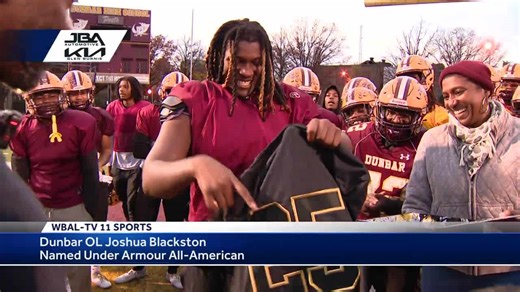 Dunbar High School football player makes history