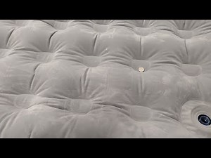 Colchon inflable coleman bomba de pie