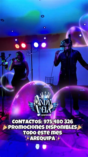 LLAMANOS: 975480326 Reserva tu fecha tenemos promociones increibles tenemos todos los generos musicales para animar tu evento#arequipa #orquestadigital #hunter #tiabaya #cayma
