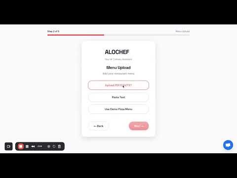 alo chef onboarding video