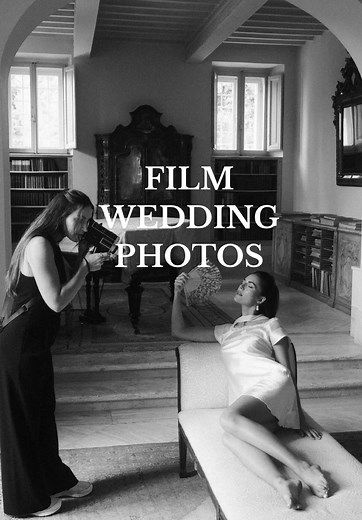Vintage Wedding Film Photos | Sweetest Memories Captured