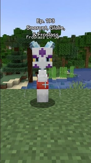 How to Catch Glalie & Froslass in Cobblemon! #cobblemon #minecraft #pokemon #gaming #shorts