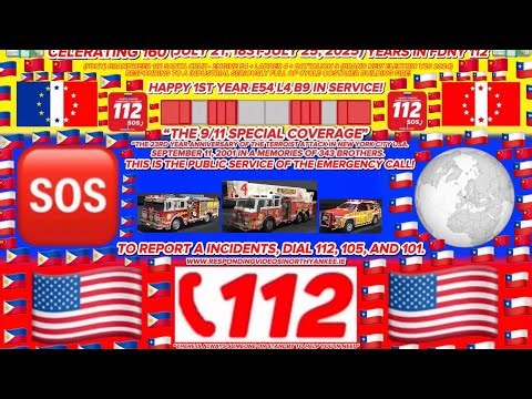 (FDNY) BRANDWEER 112 - ENGINE 54 + LADDER 4 + BATTALION 9 RESPONDING TO A SERIOUSLY BUILDING FIRE!