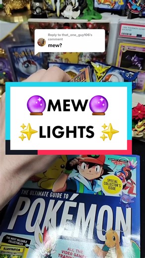Replying to @that_one_guy106 #mew #lights #pokeartguy #pokeartguy151 #pokemon #ptcgallery #pokemoncards #pokemoncardart #pokemontcg #collection #pokedex #foryoupage #fyp #pokemonfan #pokemoncommunity #FomotionalFinds