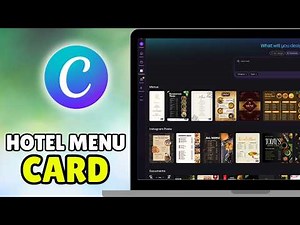 How To Make Hotel Menu Card In Canva (2026) - Full Guide
