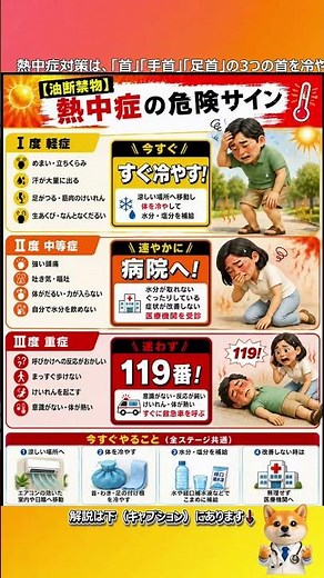 【油断禁物】熱中症の危険サインと対処法
