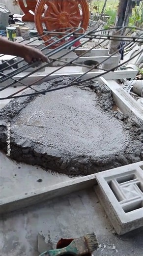 Concrete Signage making!"#diyprojects#concreteideas #signageletters