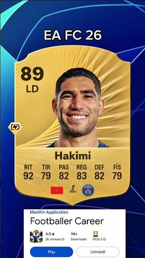 FIFA 21 X EA FC 26 EVOLUTION CARD ON FIFA #eafc26 #fifa