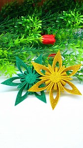 13K views · 141 reactions | Learn how to make a beautiful DIY Christmas Paper Star with this easy step-by-step craft tutorial. Perfect for decorating your Christmas tree, home, or holiday parties. #handmade #Christmas #short #holiday | Origami Art & Crafts | Facebook