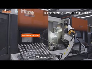 Mazak Integrex i-250H ST mit Roboter | Dreh-Fräszentrum
