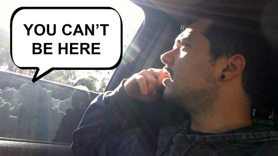 I should not have left the house today