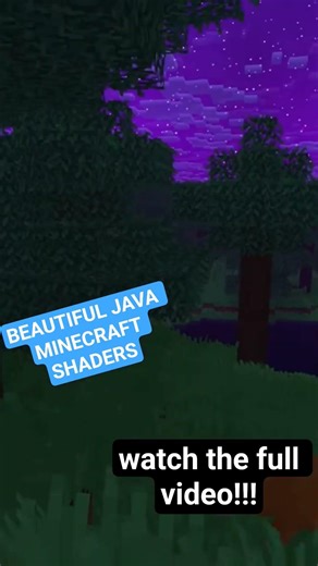 BRAND NEW Minecraft java shaders!! #minecraft #minecraftshaders #minecraftshorts