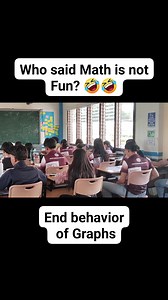 1.9K views · 30 reactions | When the Math exam suddenly turned into "dancing" while answering Graphs' END BEHAVIOR cases…藍藍 #SecondQuarterExam | Jije Gulhuran Alibo | Facebook