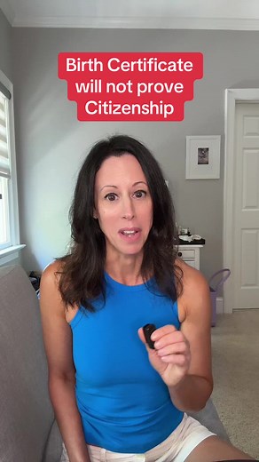 Next week SCOTUS will decide Trump's birthright citizenship case and if they rule with him a Birth Certificate will no longer prove citizenship. #breakingnews #birth #travel #passport