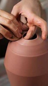 Throwing An Angular Bud Vase Form on the Potter’s Wheel