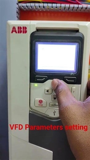 VFD Parameters setting and ID run option....