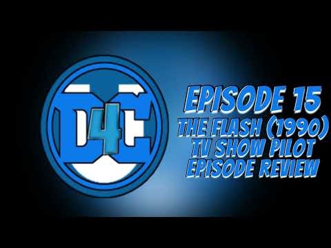 The Flash (1990) TV Show Pilot Review | DC4U #15 | Place To Be Pop Experience