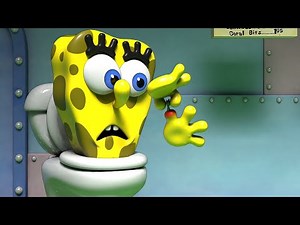 SpongeBob VS skibidi toilet (splinter)