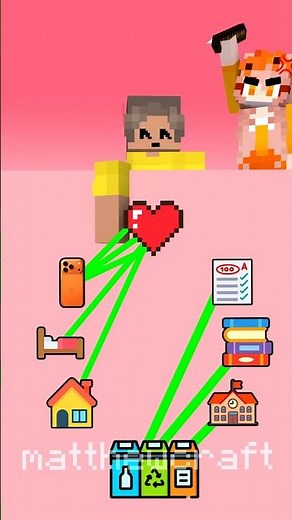 (2) home or school #matthewcraft #minecraft #cashminecraft #shorts