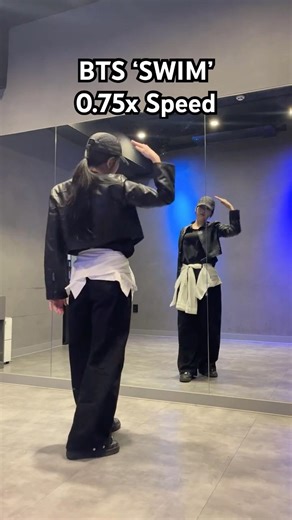 BTS 'SWIM' Dance Tutorial 🌊(0.75x Speed) | Yu Kagawa #BTS #SWIM