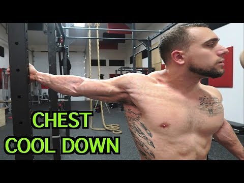 5 Minute Chest Static Stretching Routine | Cool Down
