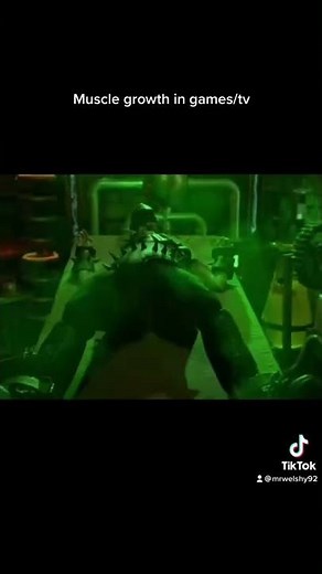 Epic Muscle growth in games/tv