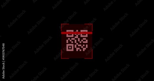 Scan icon for computer or other device security. people user icon scan animation showing futuristic face detection