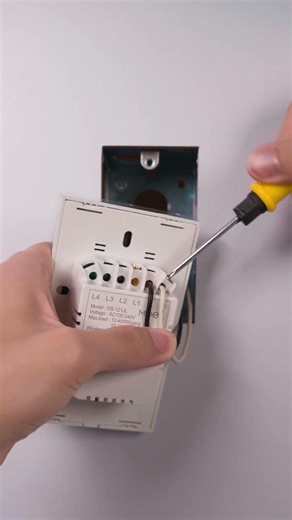 1 Gang Smart Touch Glass Panel Switch | Clean Single Light Control for Modern Homes