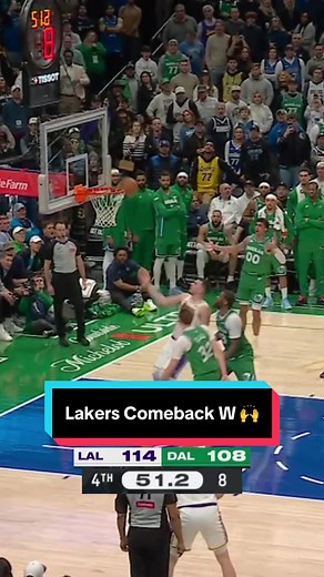Lakers Comeback Victory Against Mavericks 🏀