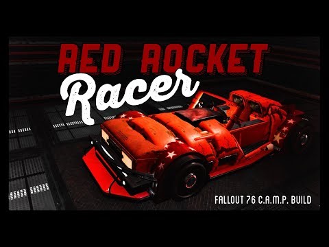 Red Rocket Racer | Fallout 76 | C.A.M.P. Build |