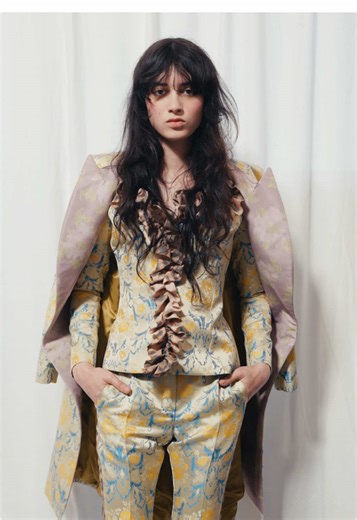 Backstage at Nina Ricci's Fall Winter 26 Show