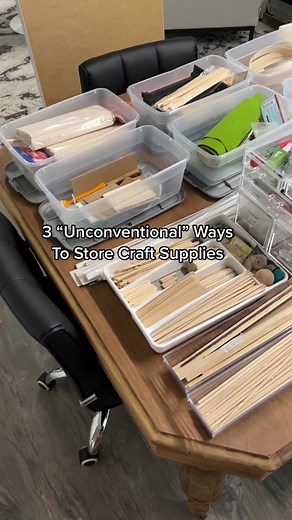 Craft Room Organization: 3 Unconventional Storage Ideas