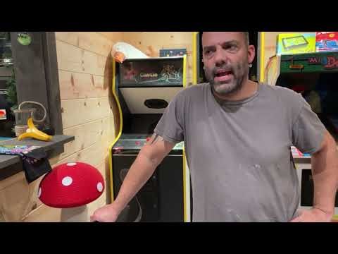 Installing the monitor into space encounters, Arcade cabinet have to clean the harness still