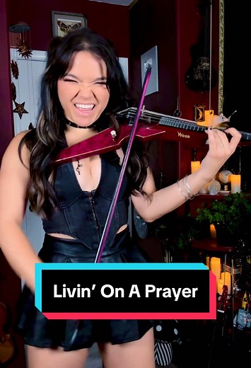 Mia Asano Performs 'Livin’ On A Prayer' on Electric Violin