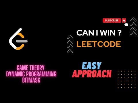 Can I win ? Dynamic Programming , Bitmask Easy Approach Explanation #leetcode #leetcodesolution