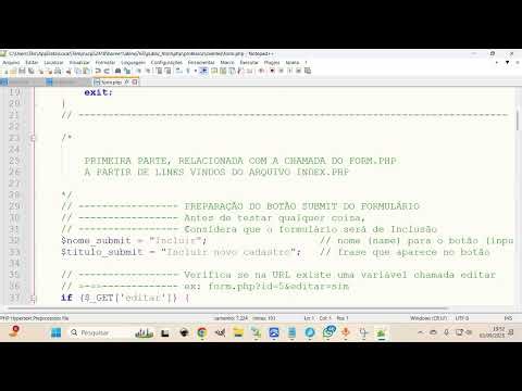 Curso PHP + MySQL AULA 14 - 03/09/2025