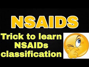 NSAIDs classification trick part -1 | learn NSAIDs classification within 6 minutes