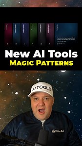 13K views · 120 reactions | Magic Patterns - Build Interactive Prototypes With AI in Minutes 勞 #aitools #webdesign #webdesigner #uidesign #uxdesign #designinspiration #websitedesigner #websiteinspiration #magicpatterns | Matt Farmer | Facebook