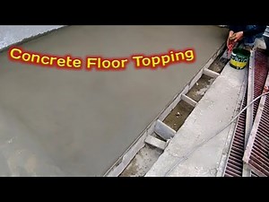 Concrete Topping
