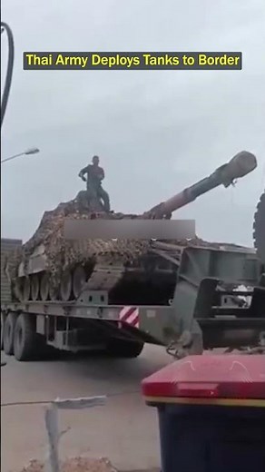 Thai Army Deploys Oplot-T Tanks to Cambodian Border